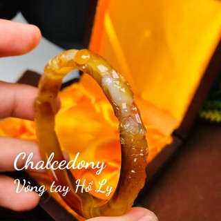 Vòng tay Hồ Ly Chalcedony tự nhiên