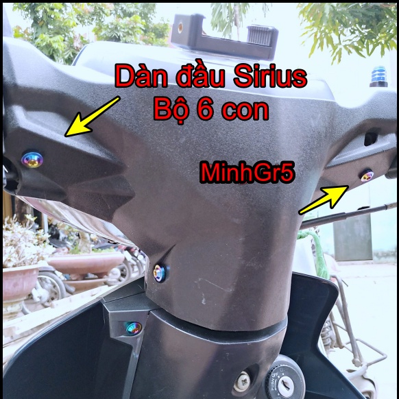 COMBO 6 Ỗc Titan Gr5 Dàn đầu Sirius 2006-2023 Shop MinhGr5