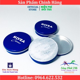 Kem Dưỡng Ẩm Nivea Creme 30ml - Sống Chất 24h