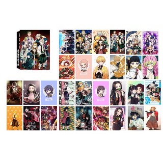 Lomo ảnh Anime Nhật Bản: Kimetsu No Yaiba 1 họp 30 tấm