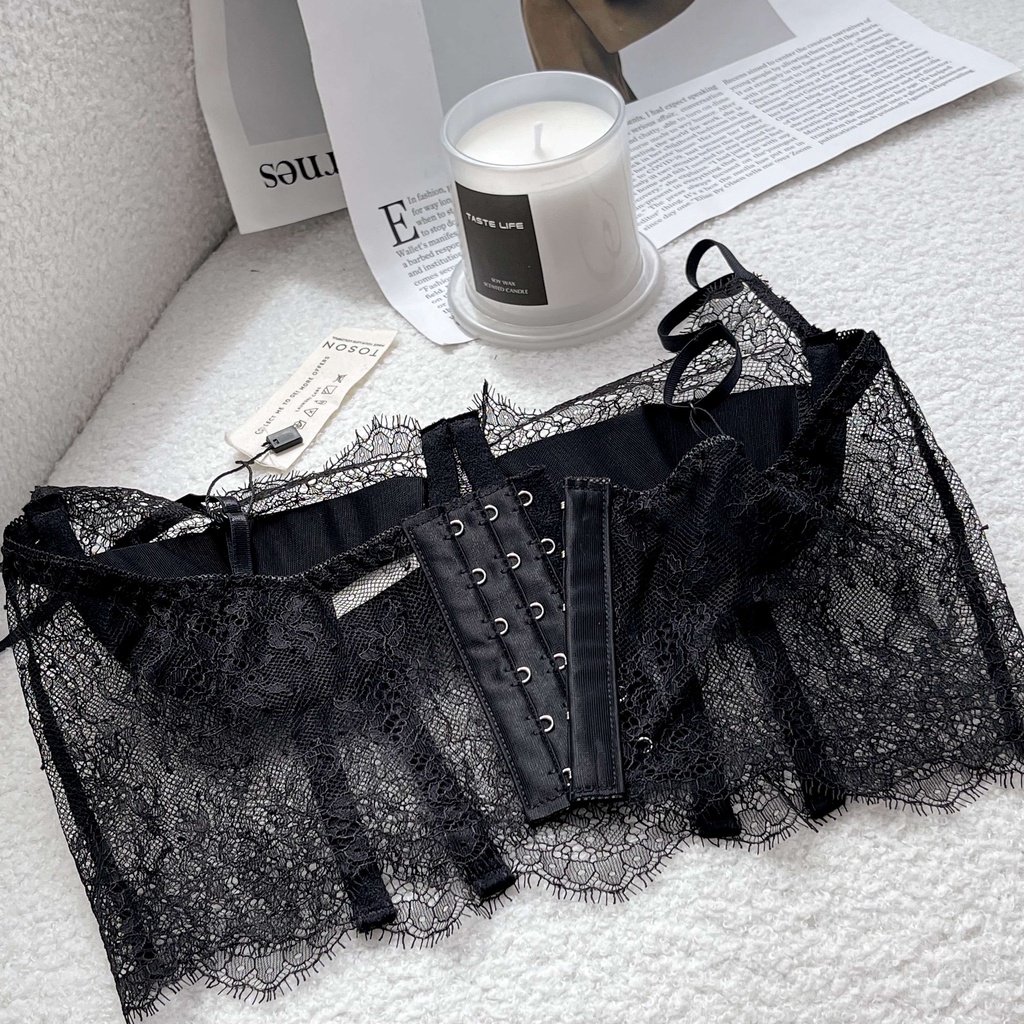 Áo Corset Ren Mi 4 Xương, Tôn Dáng Layla TOSON