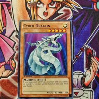 Thẻ bài Yugioh chính hãng | Cyber Dragon | Common