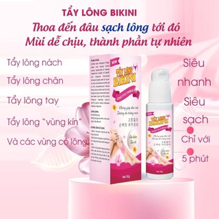 Kem Tẩy Lông Vùng Bikini Sensitive Formula 50g