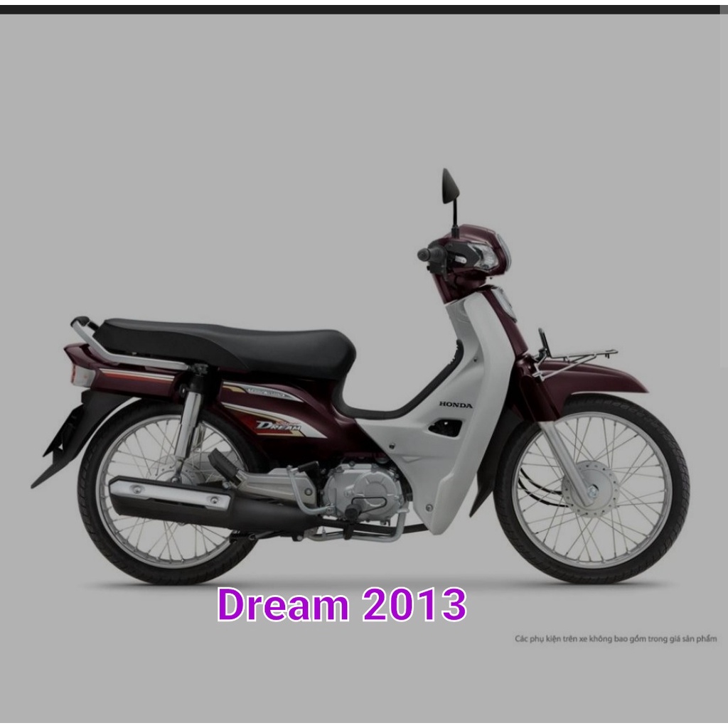 Combo Ốp dè INOX xe DREAM 2013 đến 2015+ 1 tem logo Titan Honda giá 1 bộ tại xưởng INOX Vũ