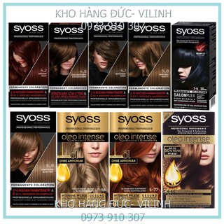 (Bill Đức) Thuốc nhuộm tóc Syoss hàng Đức