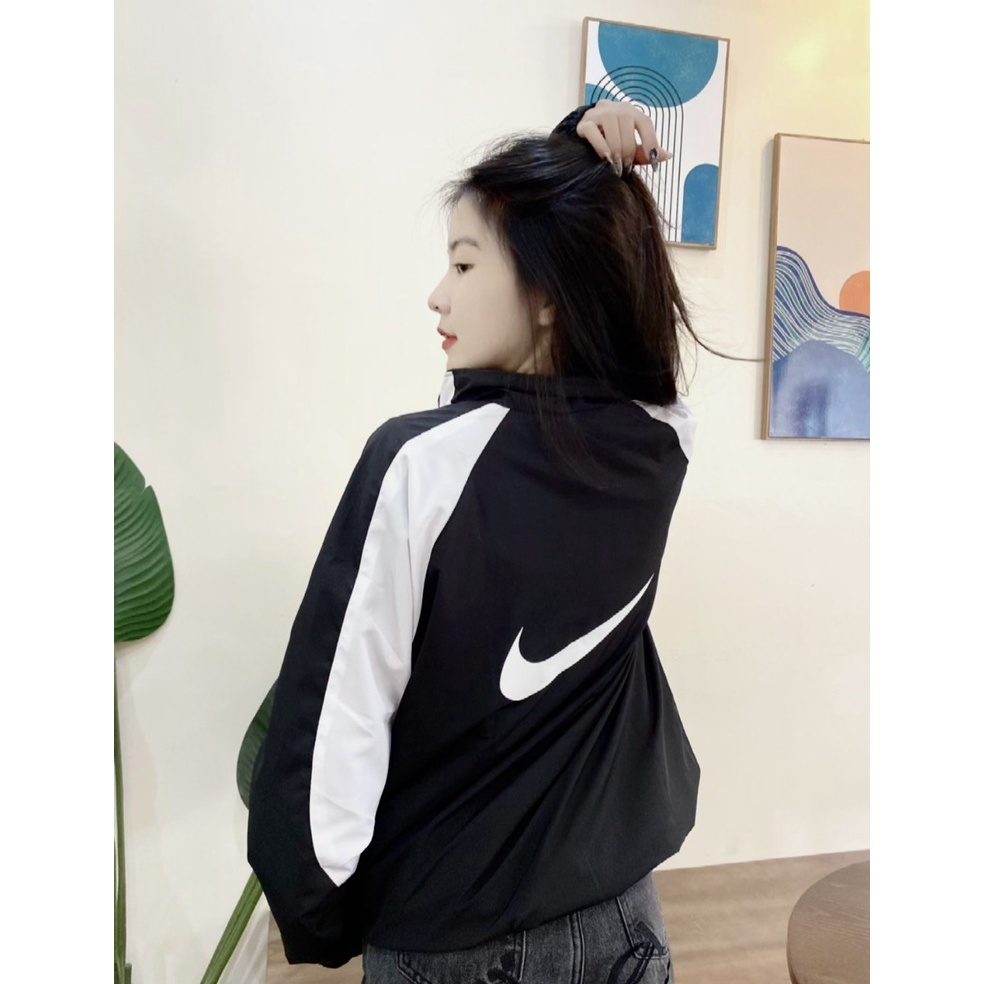 Áo khoác gió NIKE cao cấp ,dày dặn , hàng chuẩn 2 lớp , tag mác đầy đủ , i hình bên shop COOL STORE 703