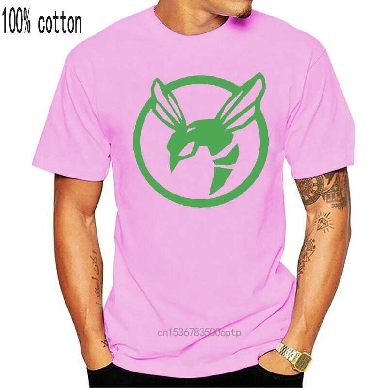 Áo nam In Logo Hornet Màu Xanh Lá Cây Mới