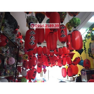 Lồng Đèn Nhật Bản In Hoa Đào