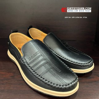 GIÀY LƯỜI (GIÀY MỌI) NAM DA BÒ MÃ D20