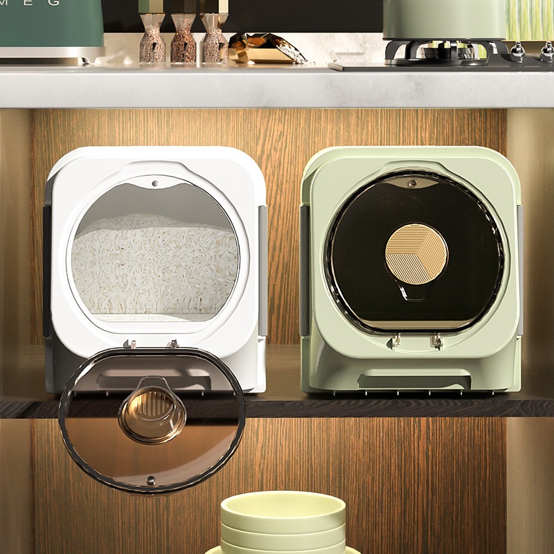 Thùng Đựng Gạo Khối Lượng Nhẹ 10kg Chống Côn Trùng Chống Ẩm Mốc Sang Trọng Cho Nhà Bếp