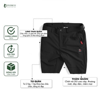 Quần short golf thể thao nam cao cấp - overco