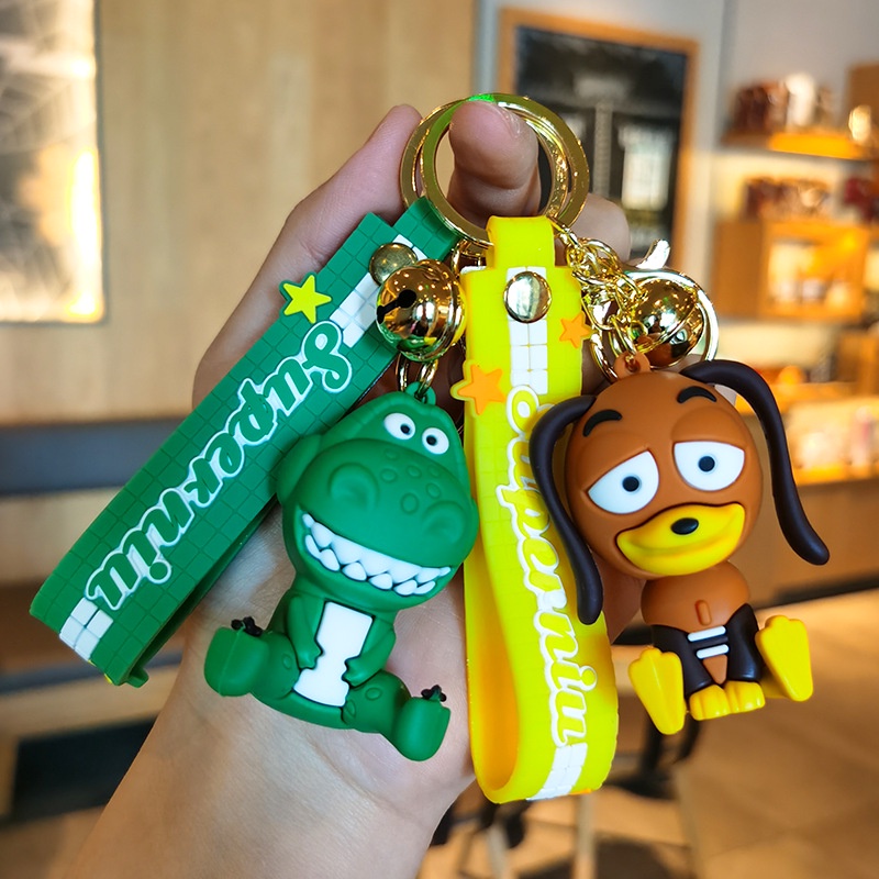 Móc Khóa Silicon Hình Nhân Vật Hoạt Hình Toy Story Xinh Xắn