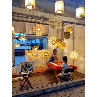 Đèn gỗ DIY AKZ-DG3