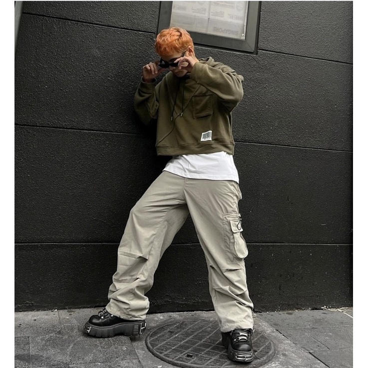 Quần Dù Túi Hộp