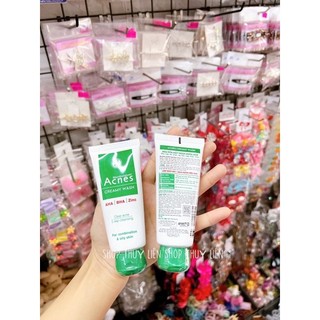 Sữa rữa mặt acnes xanh ngăn ngừa mụn