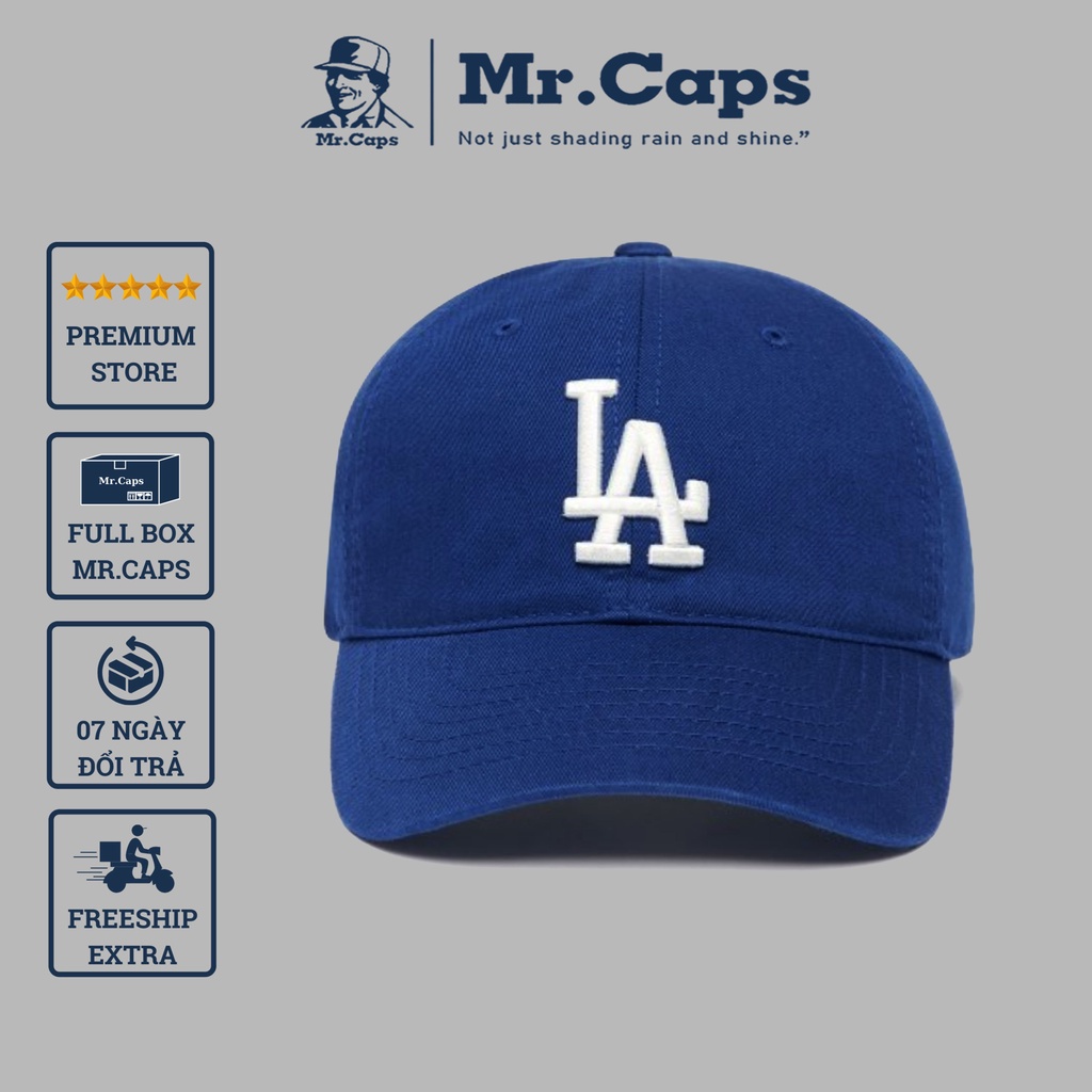 Nón thể thao hiệu LA - Mũ lưỡi trai MLB phong cách thời trang năng động Ulzzang form unisex Mrcaps Store LA01 | BigBuy360 - bigbuy360.vn