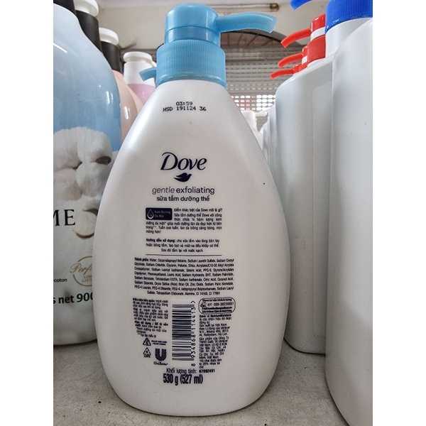 Sữa tắm dưỡng thể Dove 530gr ( chuẩn cty )