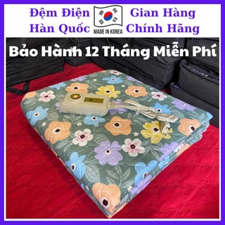 Đệm Điện Hàn Quốc,Bảo Hành 1 Năm, Đệm Sưởi Cotton Hàn Quốc Kyungdong.Cam Kết Hàng Chính Hãng.