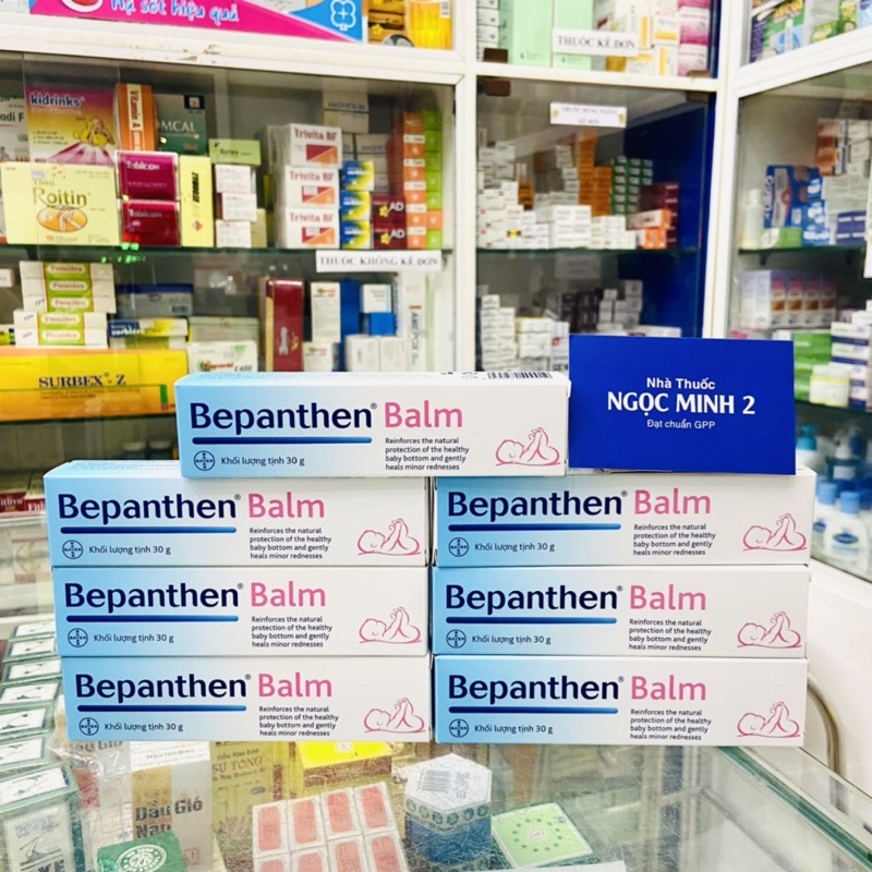 ✅ [Chính Hãng] Bepanthen Balm Kem giảm và ngừa hăm tã cho bé