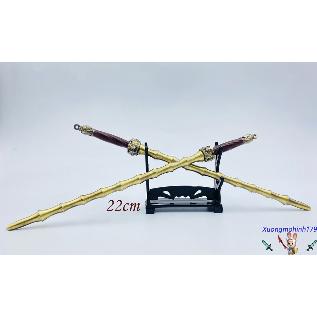 Mô hình Thủy Hử - Hô Diên Chước - Bát Lăng Song Tiên G 11