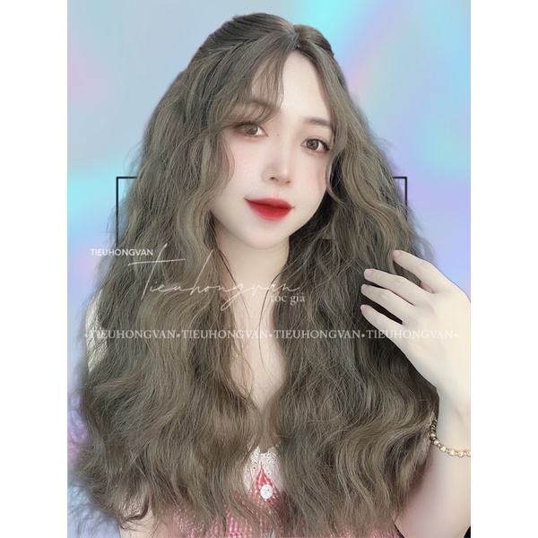 TÓC NGUYÊN ĐẦU 2 MÁI XÙ HIPPIE - 55cm