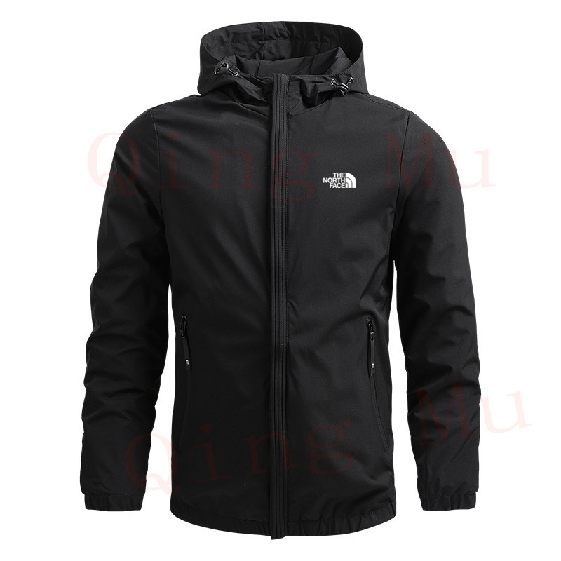 Áo Khoác Leo Núi The north face Có Mũ Trùm Chống Gió / Thấm Nước Size M-5XL Cho Nam