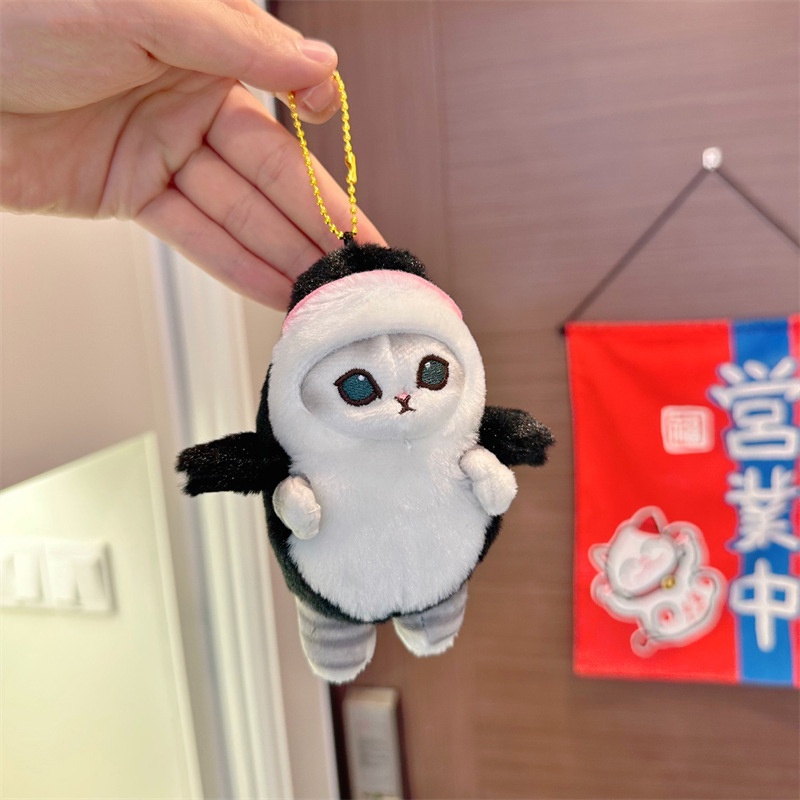 Móc Khóa Hình Cá Mập Nhồi Bông Dễ Thương