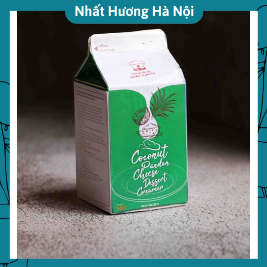 Kem Phô Mai Lá Dứa 500g(hạn sử dụng in trên bao bì)