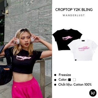 Áo Croptop Y2k Bling