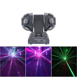 Đèn Moving 12 Mắt 2 Đầu Laser  ( Bh 12 Tháng )