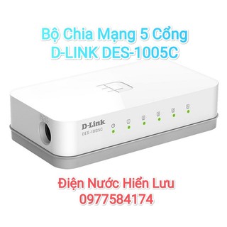 Switch chia mạng, bộ chia mạng 5 cổng d-link des-1005c