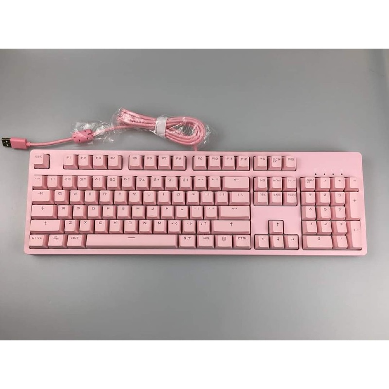 Bàn phím cơ Gaming Edra EK3104 Pink V2 Blue/Brown/Red switch (Edra), Chính hãng - Bảo hành 24 tháng