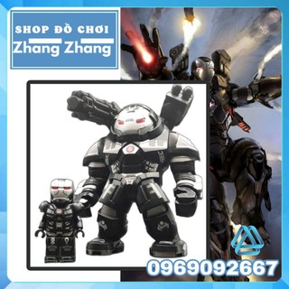 Đồ chơi Xếp hình War Machine trong Người Sắt Iron Man siêu anh hùng Marvel Minifigures Xinh Xh1159