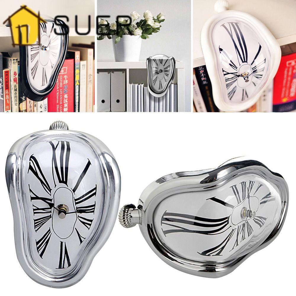 Đồng Hồ Tan Chảy SUENIN Để Bàn Thiết Kế Nghệ Thuật Yên Tĩnh