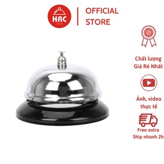 Chuông báo ra đồ ăn báo order Halli Galli để bàn gọi phục vụ cỡ lớn, hàng inox xịn