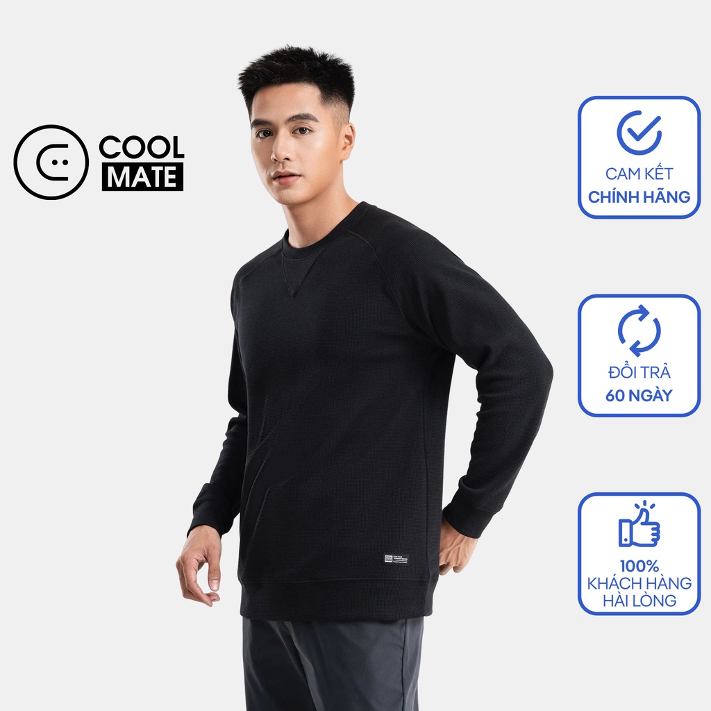 Áo nỉ dài tay Lifewear - thoải mái khi mặc - thương hiệu Coolmate