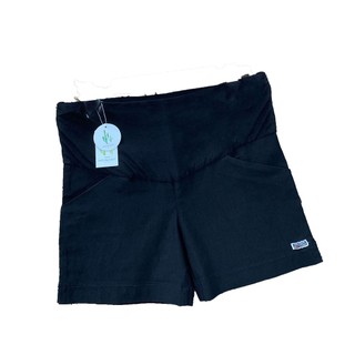 EVERMOM | Quần đùi kaki bầu có đệm bụng