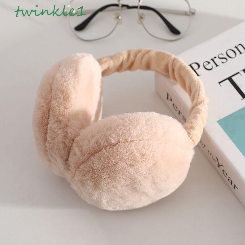 Chụp Tai Giữ Ấm Chống Gió Màu Sắc Tươi Sáng Có Thể Gập Lại Cho Nam Và Nữ