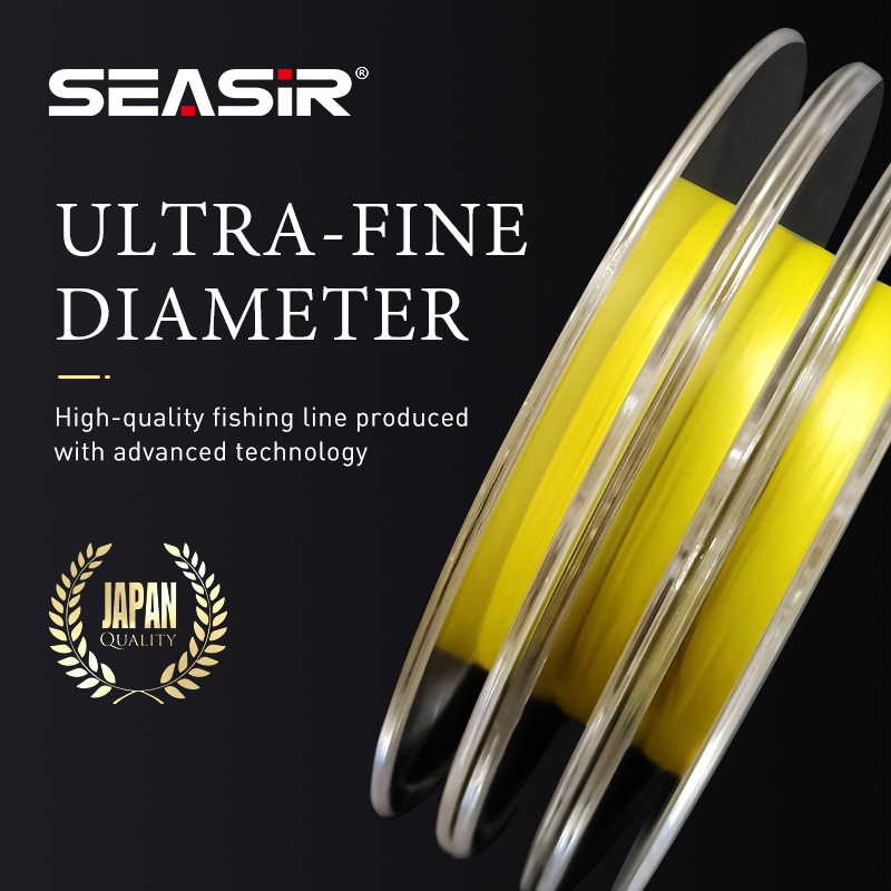 Seasir Dây Câu Cá Bện 8 Sợi PE 100-1000m X8 Nhật Bản Chất Lượng Cao