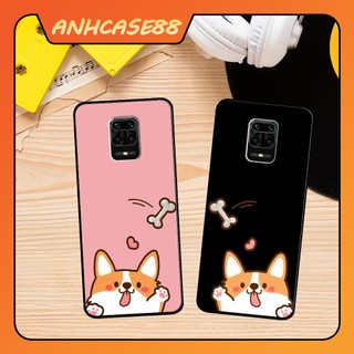 Ốp lưng điện thoại xiaomi redmi note 9 - redmi note 9s - redmi note 9 pro in hình gấu, chó cute -trend- case88