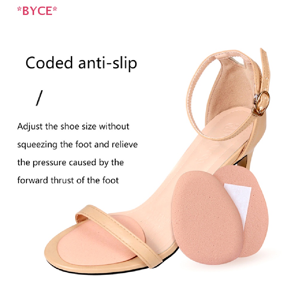 1 Cặp Miếng Lót Giày Cao Gót Bằng Cotton Tự Dính Chống Trượt Mềm Mại Thoải Mái