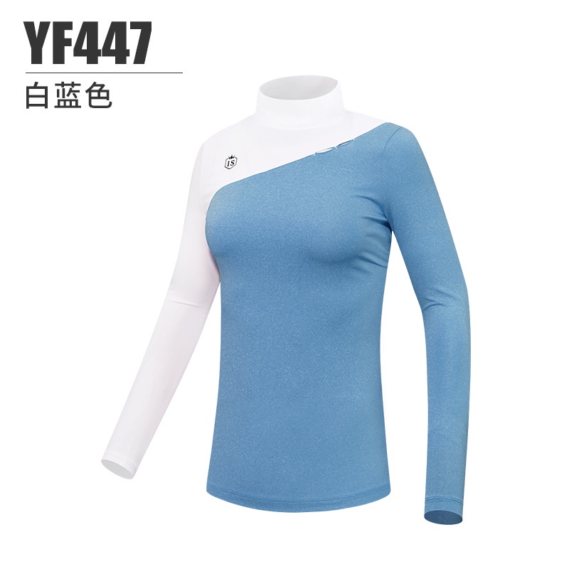 Áo Thun Đánh Golf PGM Tay Dài Chống Lạnh Co Giãn Thời Trang Thu Đông Cho Nữ