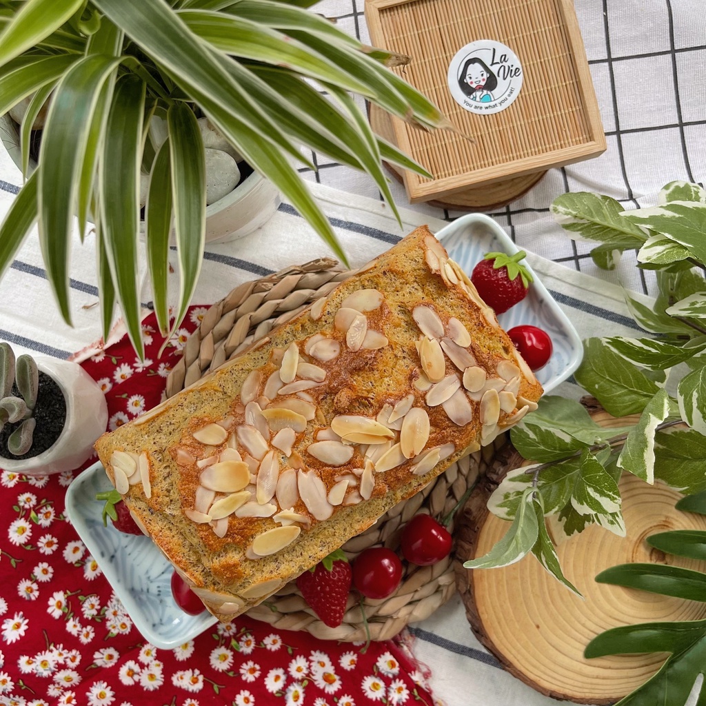 Sandwich Dừa Hạnh Nhân/ Hạt Lanh - Bánh Mì Thịt Xông Khói Chà Bông