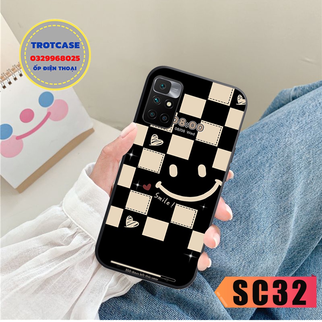 Ốp lưng Redmi 10 - Note 10  - Note 10S 4G -  Note 10T Pro 5G - in hình gấu hồng dẽ thương, trái tim siêu đẹp