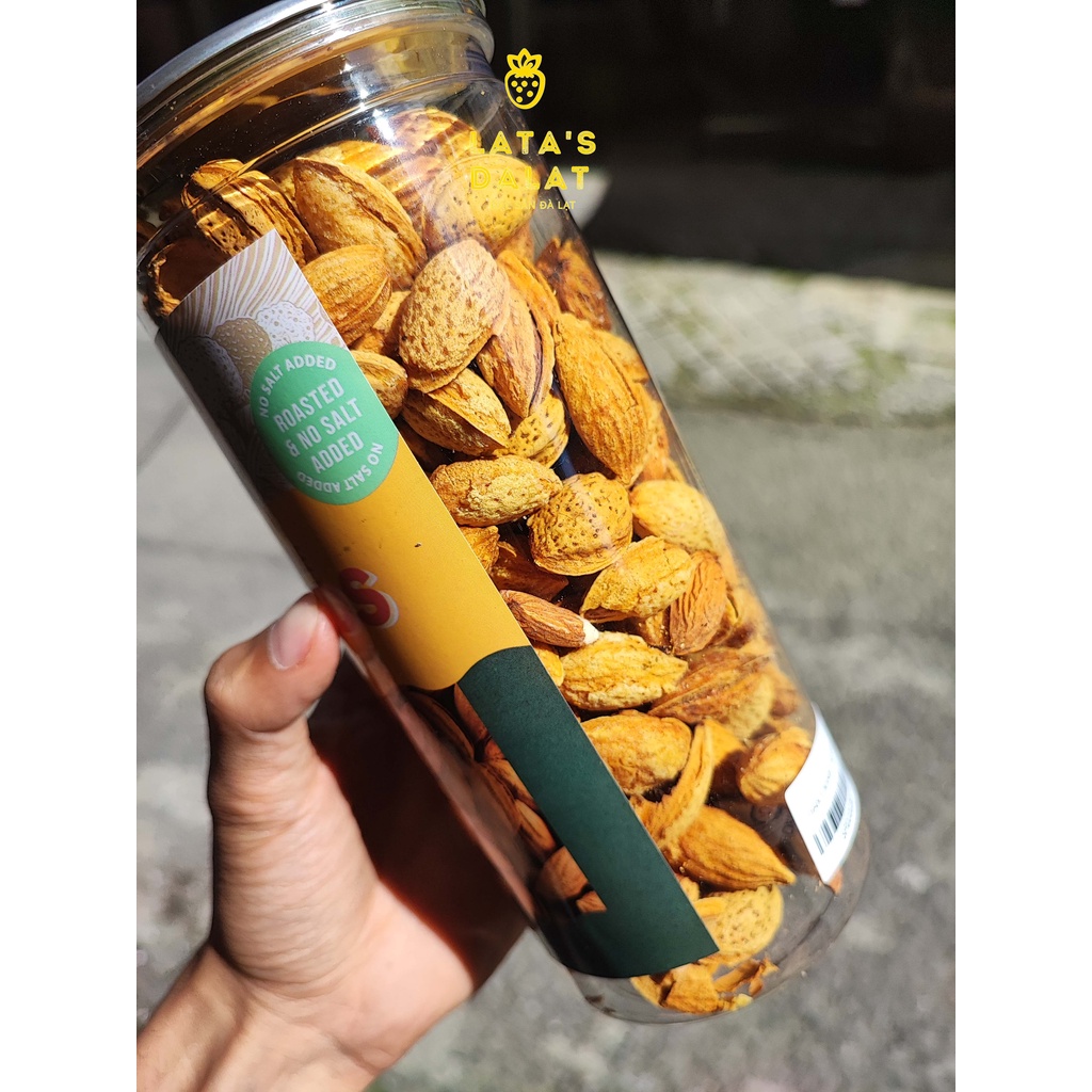 Hạnh Nhân Rang Bơ Loại 1 Vỏ Mỏng (500 Gram)