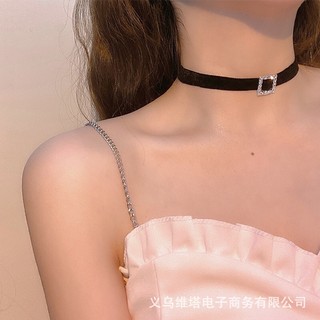 Vòng Cổ Choker đính Đá Sáng