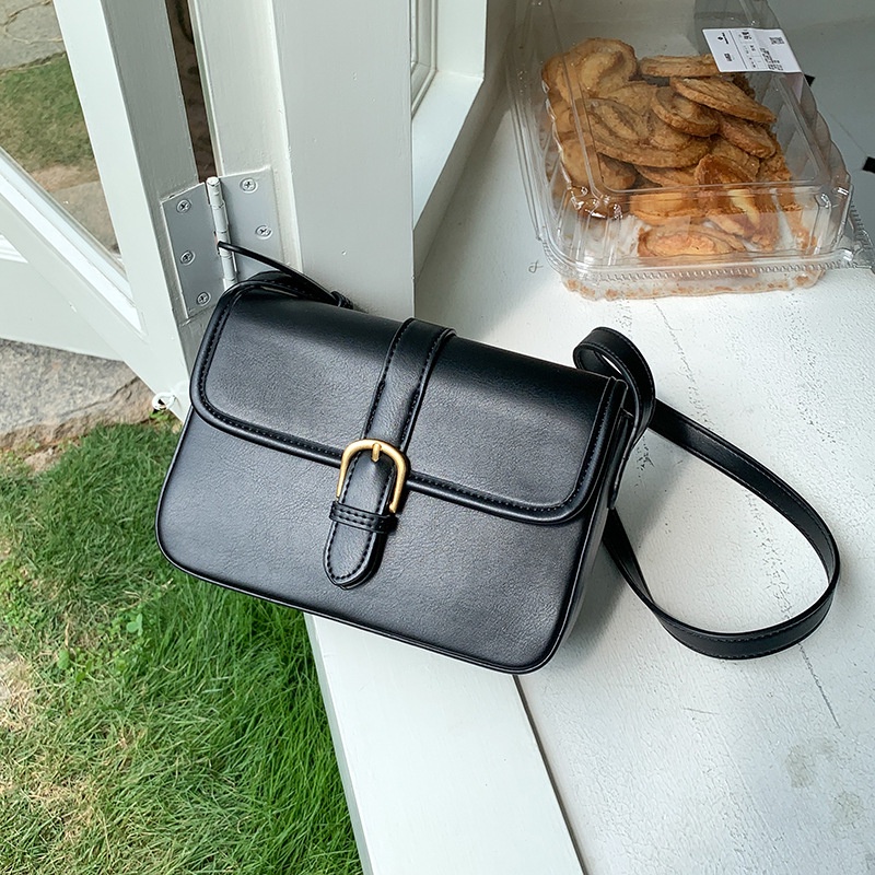 IELGY Túi Đeo Chéo Hình Vuông Cỡ Nhỏ Phong Cách Hàn Quốc Cổ Điển Thời Trang Cho Nữ