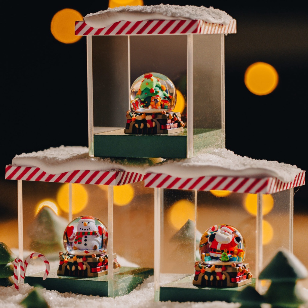 Keycap Artisan bàn phím cơ Dwarf Factory Artisanta Christmas - Hàng chính hãng