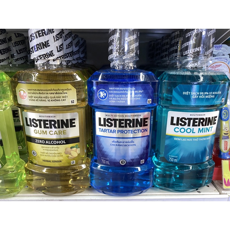 Nước súc miệng Listerine 750ml