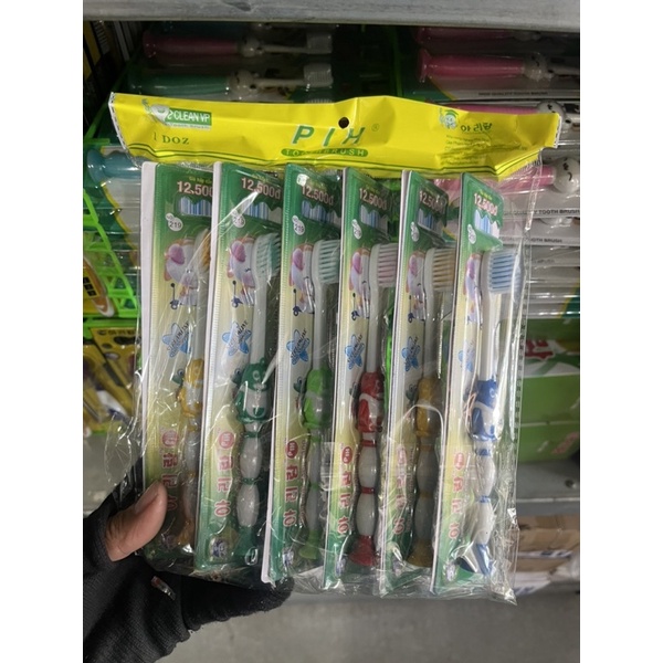 12 chiếc bàn chải chất lượng cao PH trẻ em và người lớn
